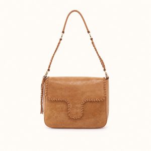 Rogue Shoulder In Buffed Leather - Whiskey