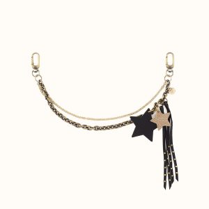 Stardust Bag Swag in Pebbled Leather - Black