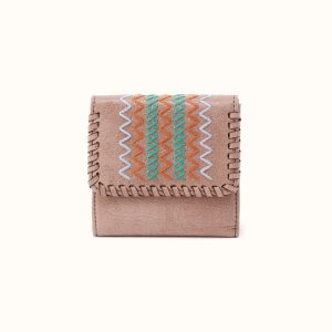 Foray Small Wallet In Buffed Leather - Hazel