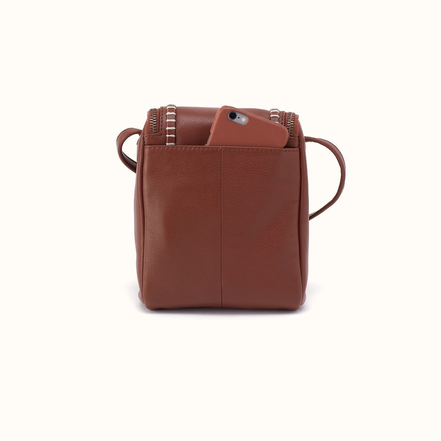 Fern Crossbody In Cloud Leather - Cocoa Bean - Image 3