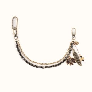 Dove Feather Metal Swag In - Multi