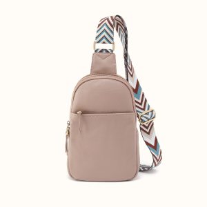 Cass Sling in Pebbled Leather - Warm Adobe