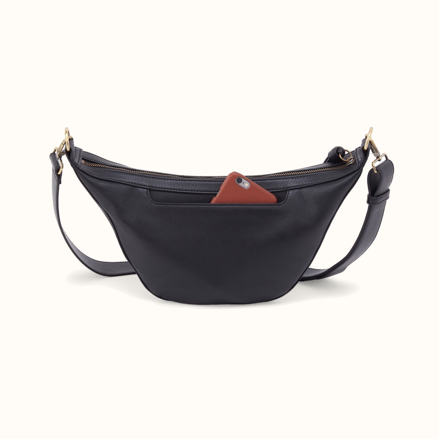 Carmen Sling In Pebbled Leather - Black - Image 3
