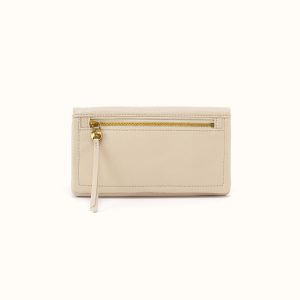 Lumen Continental Wallet In Pebbled Leather - Birch