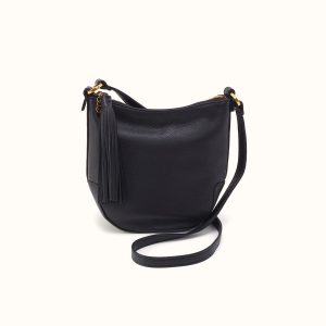 Lexi Crossbody In Pebbled Leather - Black