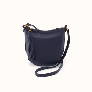 Lexi Crossbody In Pebbled Leather - Ink Navy
