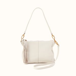 Kori Crossbody Shoulder in Pebbled Leather - Coastal Cloud