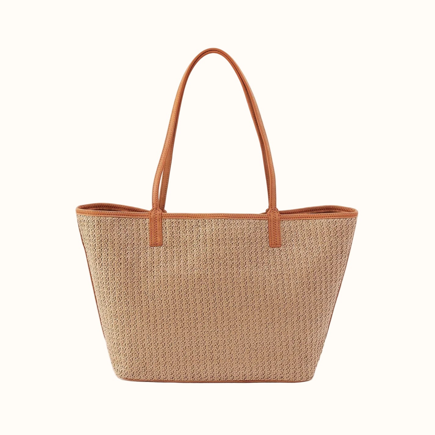 All That Tote In Woven Straw - Meadow Woven Straw - Image 3