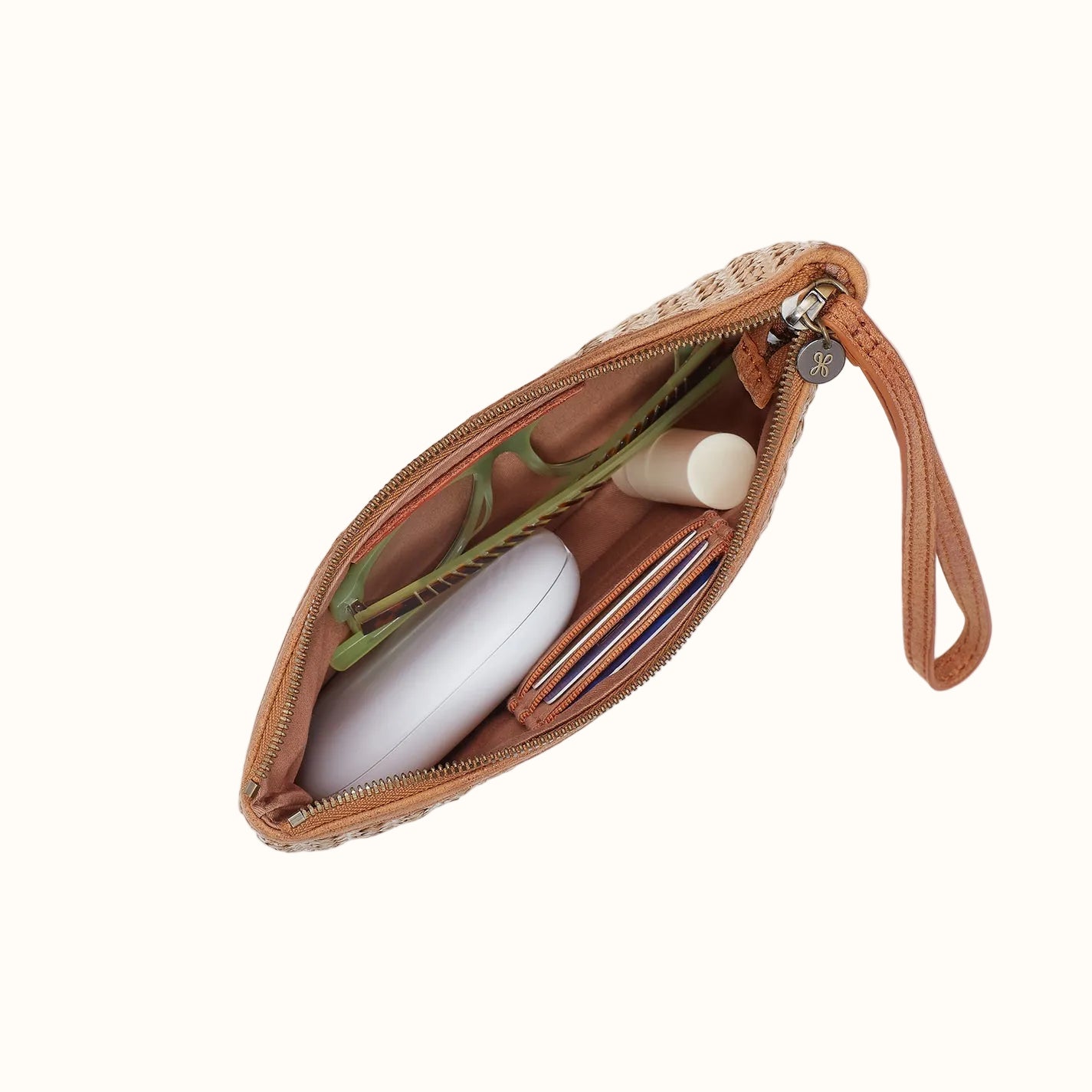 Straw Xo Pouch In Woven Straw - Meadow Woven Straw - Image 2