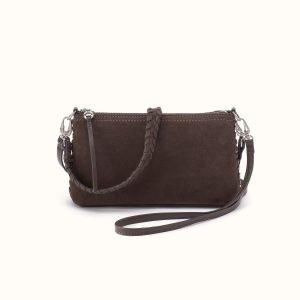 Darcy Crossbody in Suede Leather - Hearthstone