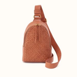 Fern Sling In Washed Leather - Harvest Wheat